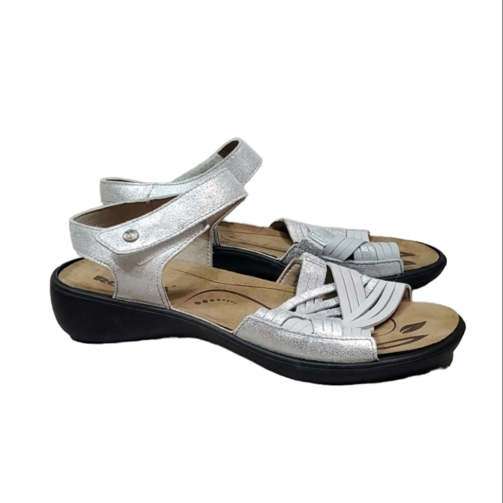 Romika Womens Comfort Many Leather Ankle Sandals Shoes sz 40/9-9.5